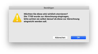 1.3-Stonierung eAU Abfrage nach 7700