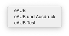 1.5-eAUB Auswahl